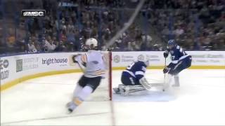 Wonderful diving assist by Foligno @ Lightning