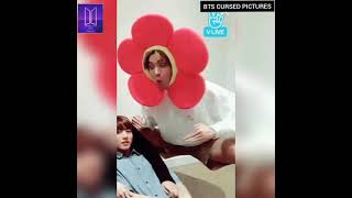 Bts cursed pictures/funny edit#army #bts #borahae