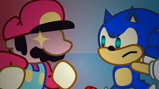 Mario VS Sonic but its 99.9% accurate