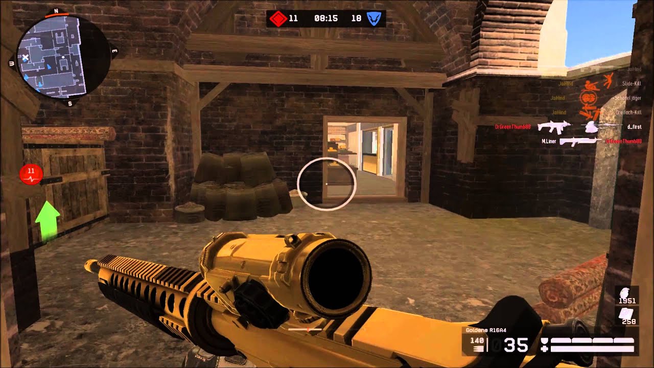 Warface: Golden R16A4 first impression by.S.W.I.S.S.