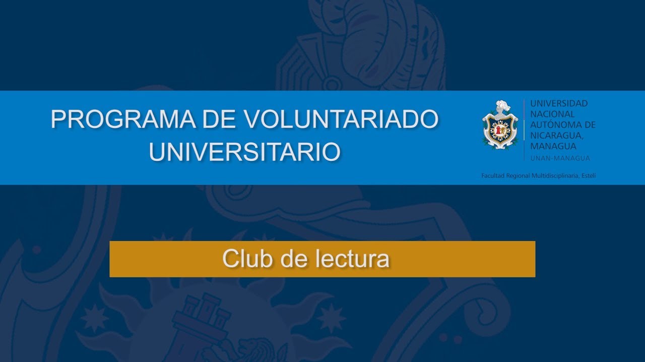 Silvia Bravo - VOLUNTARIADO UNIVERSITARIO - CLUB DE LECTURA 1