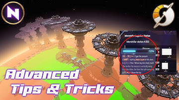 New Advanced TIPS & TRICKS To Improve Your Game | Dyson Sphere Program | Tutorial / Guide