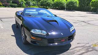 2002 Camaro SS 35th Anniversary Convertible For Sale~Manual Transmission~LOW Miles & Loaded!