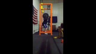 squats 255 x 4 x 12