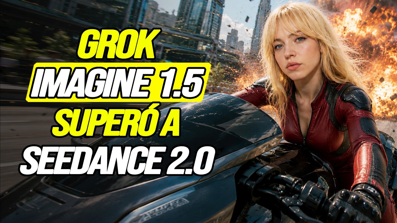 NUEVA IA! GROK IMAGINE 1.5 Mejor que Seedance 2.0