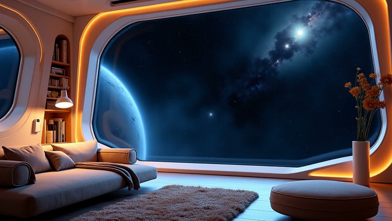 Galactic Serenity - Space Ambient Music - Spaceship Chill