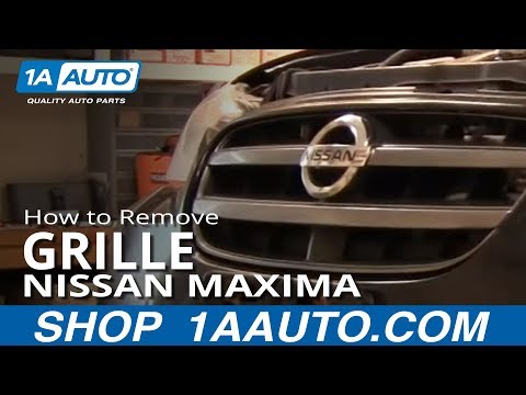 How to Replace Grille 02-03 Nissan Maxima