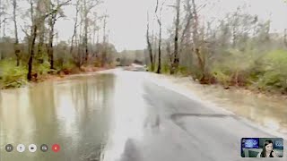 Harrison County roads continue to flooding as rain persists