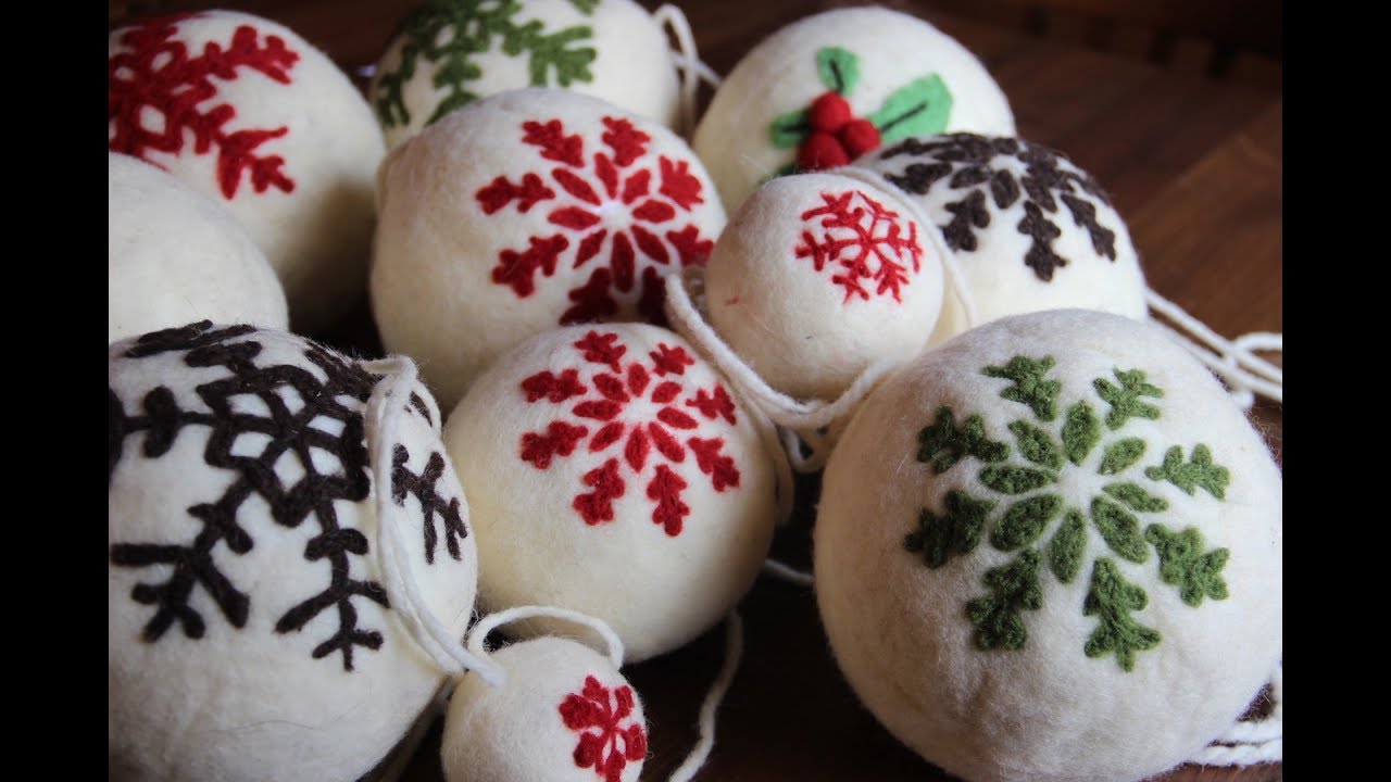 Five DIY Holiday Project Ideas Using Wool Felt Balls –