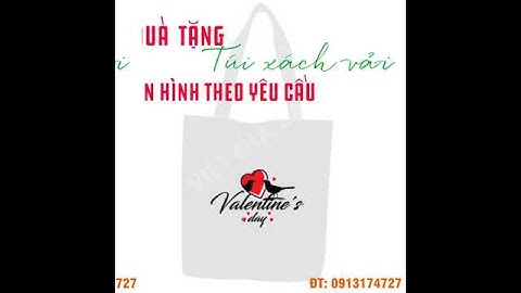 In Hình Lên Túi Xách Theo Yêu Cầu