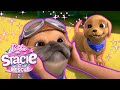 PUPPY BFFs! Rookie meets Zeus! | Netflix Movie Clip | Barbie And Stacie To The Rescue!