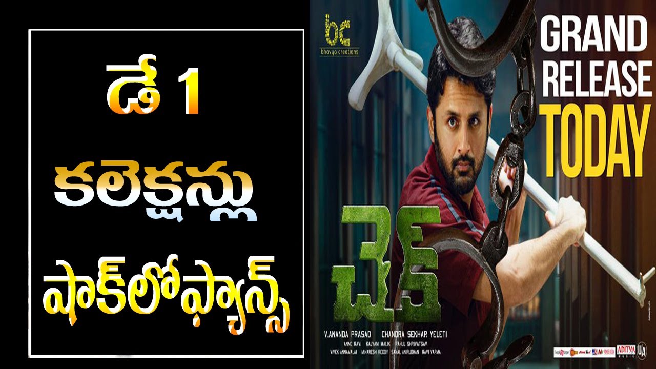 Check movie day 1 box office collections│Check movie 1st day box office collections│Nithiin Check