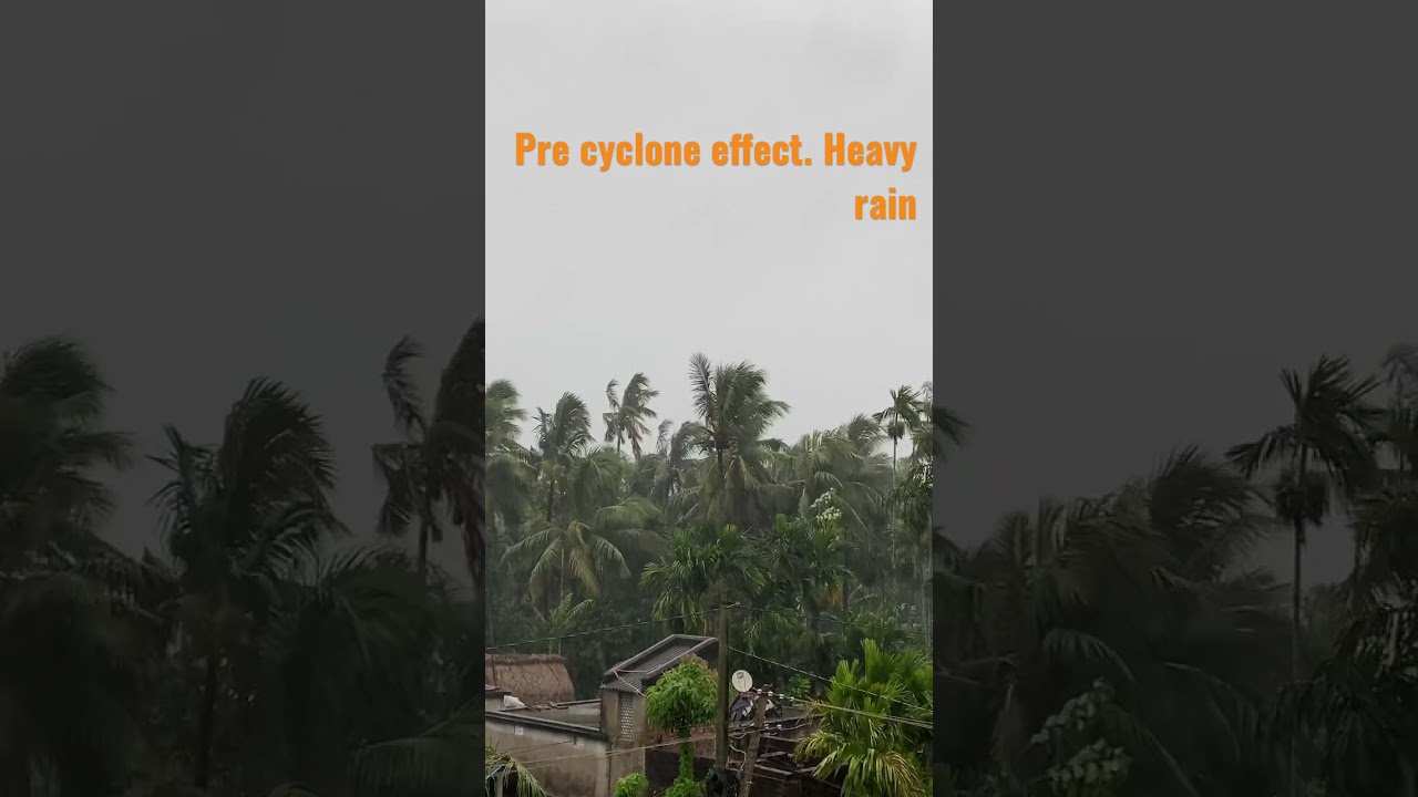 Pre-effect of cyclone Yaas 