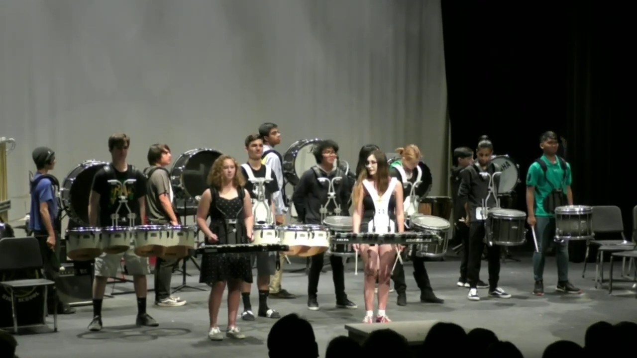 Drum Line: Spring Show 2019, by Dustin Friel - YouTube