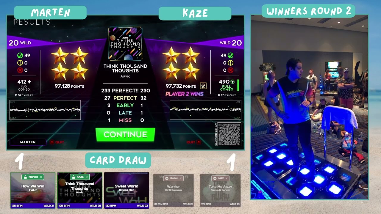 Marten vs KAZE.573 - Mid Winners - CEO 2024 StepManiaX Tournament