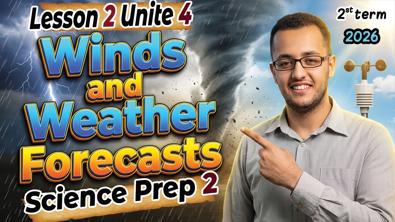 Weather Forecast Science Science Prep 2 | lesson 2 Winds and Weather Forecasts | Unit 4 Second ...