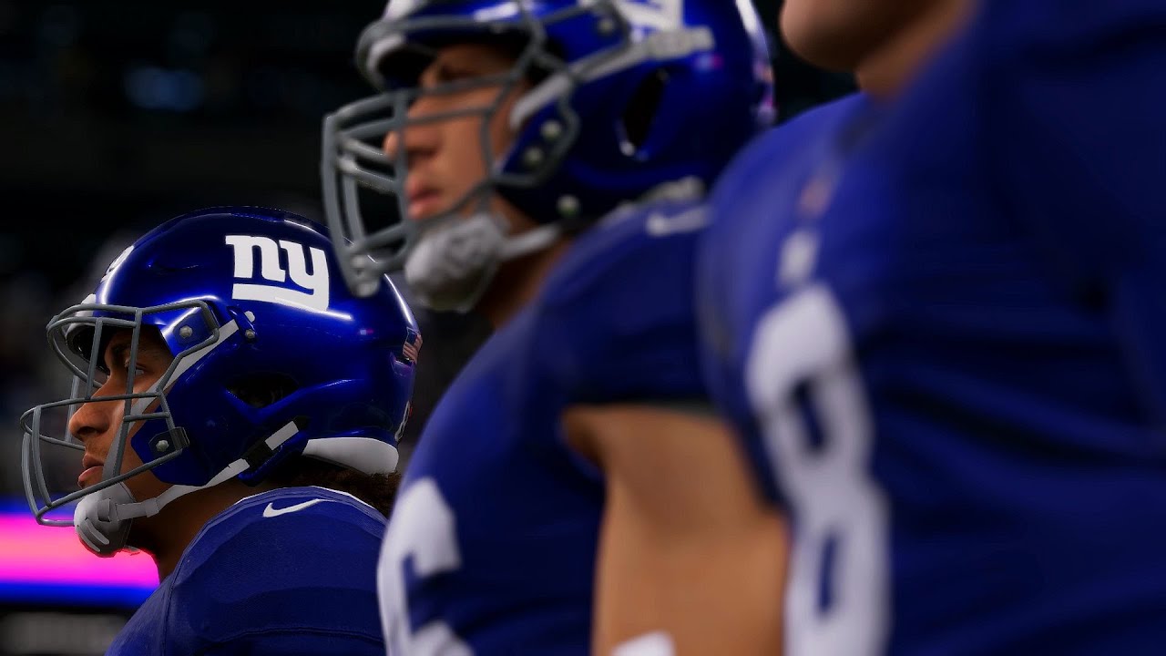Madden NFL 21 - Dallas Cowboys vs. New York Giants [1080p 60 FPS]