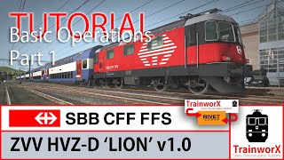 TrainworX HVZ-D Pendelzug | Basic Operations Tutorial Part 1