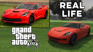 GTA V Cars in Real Life | Corvettes by Petar Iliev 29,431 views 3 years ago 1 minute, 49 seconds