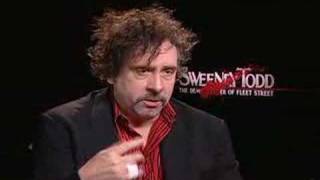 Tim Burton interview for Sweeney Todd