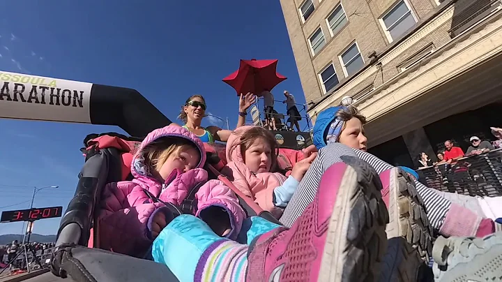 Missoula Marathon 2019  Cynthia Arnold Finish Line