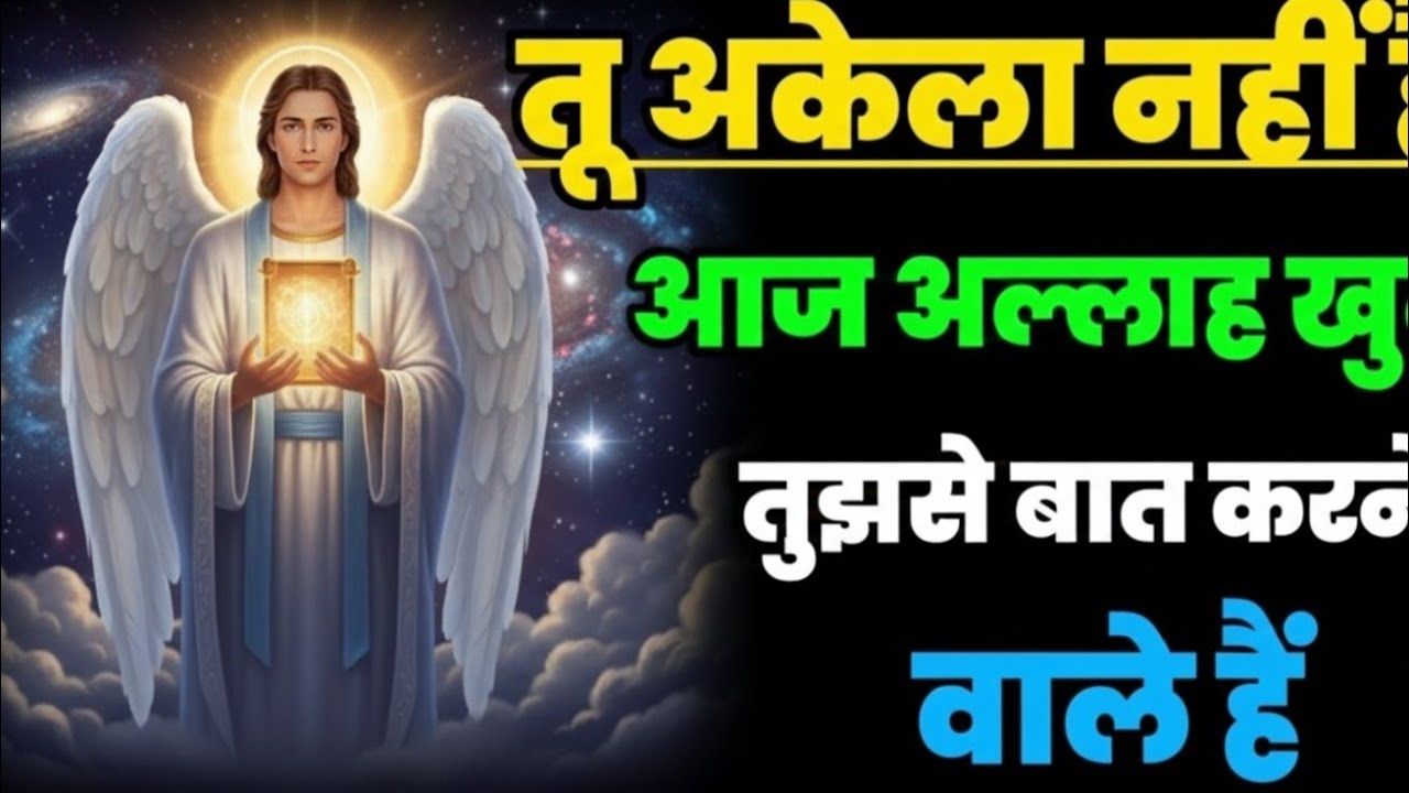 ✅ 02/01/2026 तू अकेला नहीं है — आज अल्लाह खुद तुझसे बात करने वाले हैं 