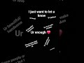 I have something to tell u