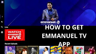 How to get and install Emmanuel tv App ( iOS and Android) screenshot 2