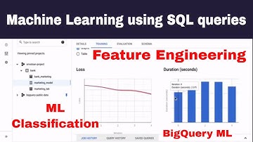 Logistics Regression and Feature Engineering using SQL - BigQuery ML