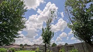 4K Time Lapse Video (07/08/23) - Houston, TX Sun Up to Sun Down