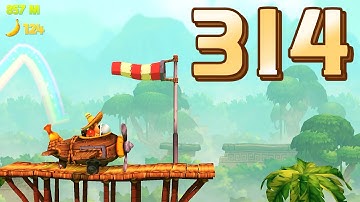 ✅ Banana Kong 2 / Gameplay Walkthrough / Part 314