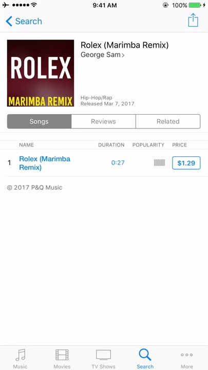 Rolex iPhone Ringtone - Marimba Remix Ringtone - Ayo & Teo