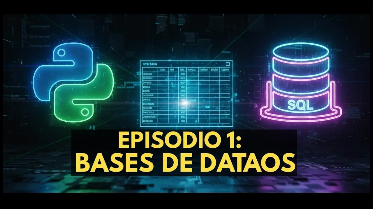 Python + SQL desde Cero: Crea tu primera Base de Datos (Ep. 1) - YouTube