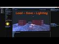 The SpxEngine 3d Games Engine this is my second attempt, Save - Load &amp; Lighting C++ &amp; OpenGL