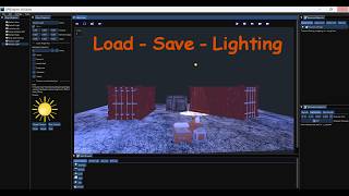 The SpxEngine 3d Games Engine this is my second attempt, Save - Load & Lighting C++ & OpenGL