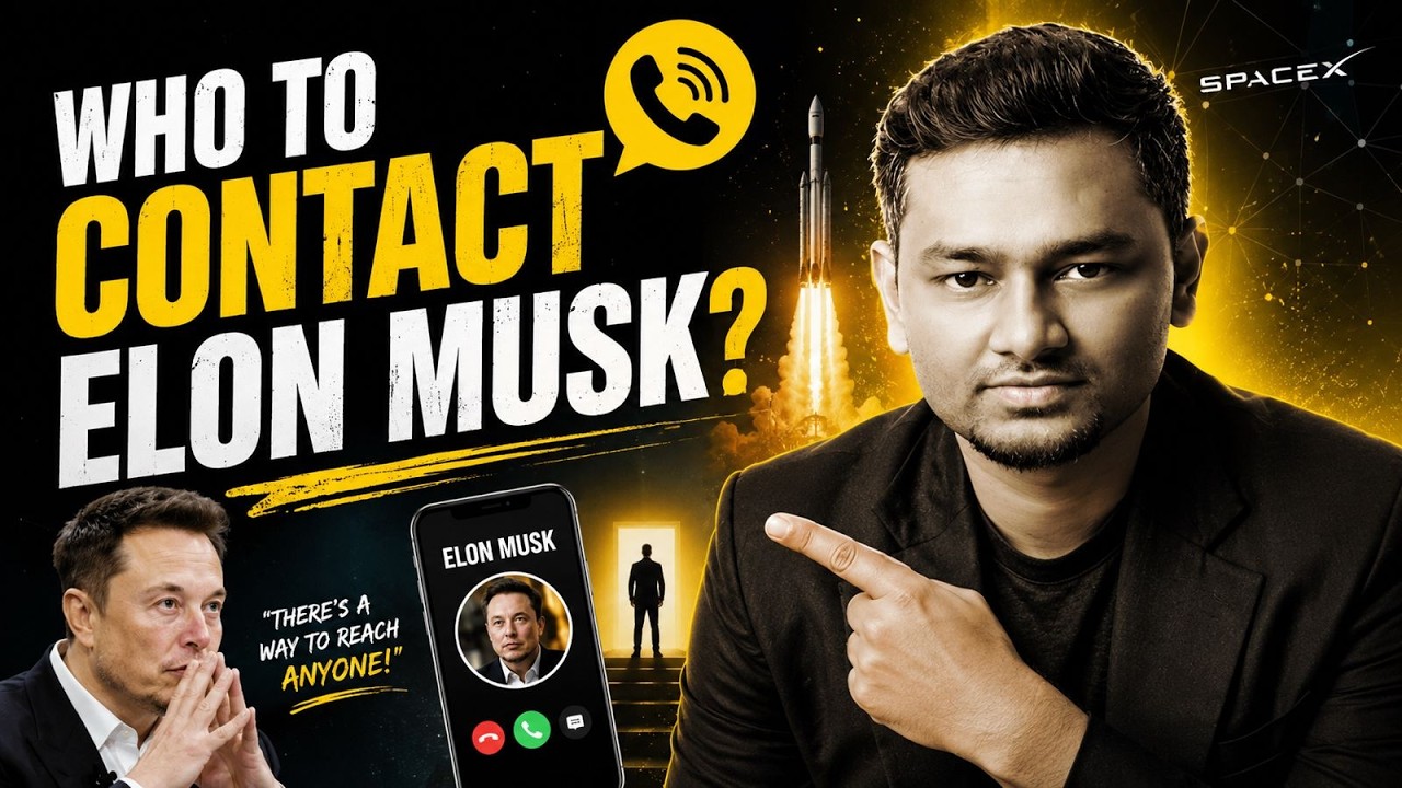 How to Contact Elon Musk - YouTube