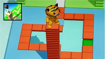 Stacky Dash gameplay android, ios levels 68-74 | Gameplay A&I