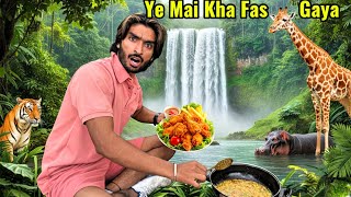 Jungle Mein Chicken Fry Banadi😍 
