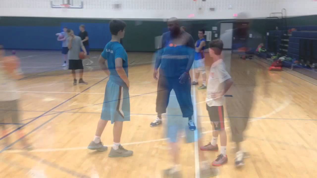 Great Partner Basketball Battle and Catching Drill For Post Players