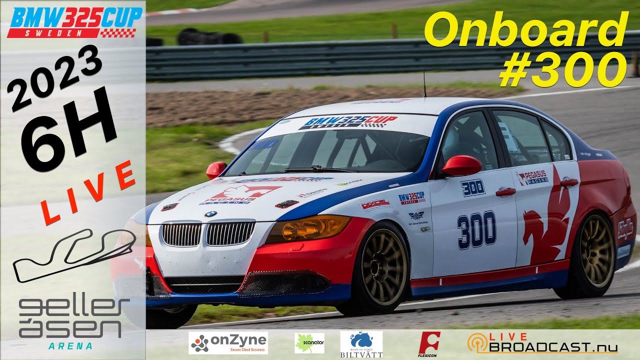 Onboard #300 | Pegasus Racing | BMW 325 Cup | Gelleråsen Arena 2023 ...