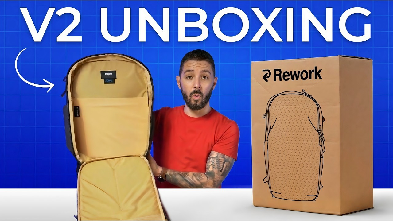 Rework Toshi Pack V2 (Unboxing; First Impressions) - YouTube