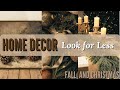 High End Home Decor Dupes | Temu Finds for Less | Christmas &amp; Fall Decor + Future DIY Ideas
