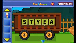 Rescue The Imprisoned Hyena Walkthrough - Games2Jolly screenshot 5