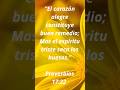 Proverbios 17:22 El corazón alegre 🙂 #Dioseterno #maravilloso #misericordioso #fiel #todopoderoso
