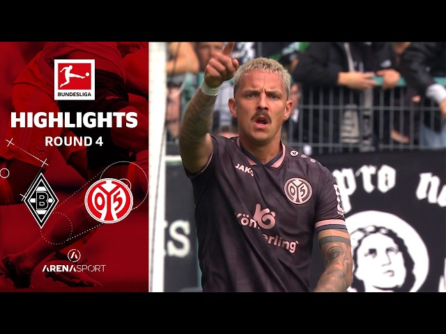 B. Monchengladbach - Mainz 3:4 | BUNDESLIGA (4. kolo) | 19. septembar 2026.