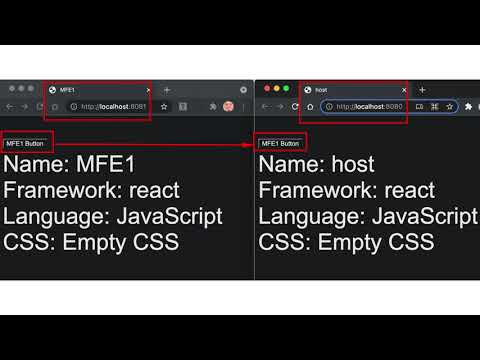 3  Passing Props and Actions in Microfrontends with Module Federation create mf app