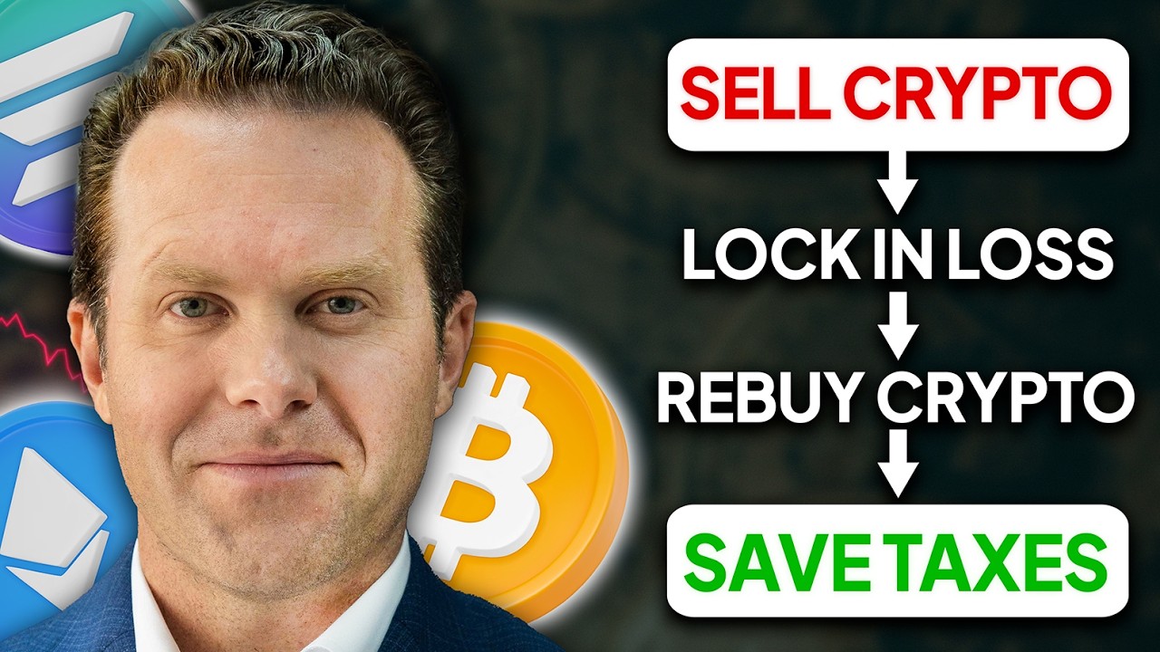Pay LESS Taxes with Crypto Tax Loss Harvesting Loophole