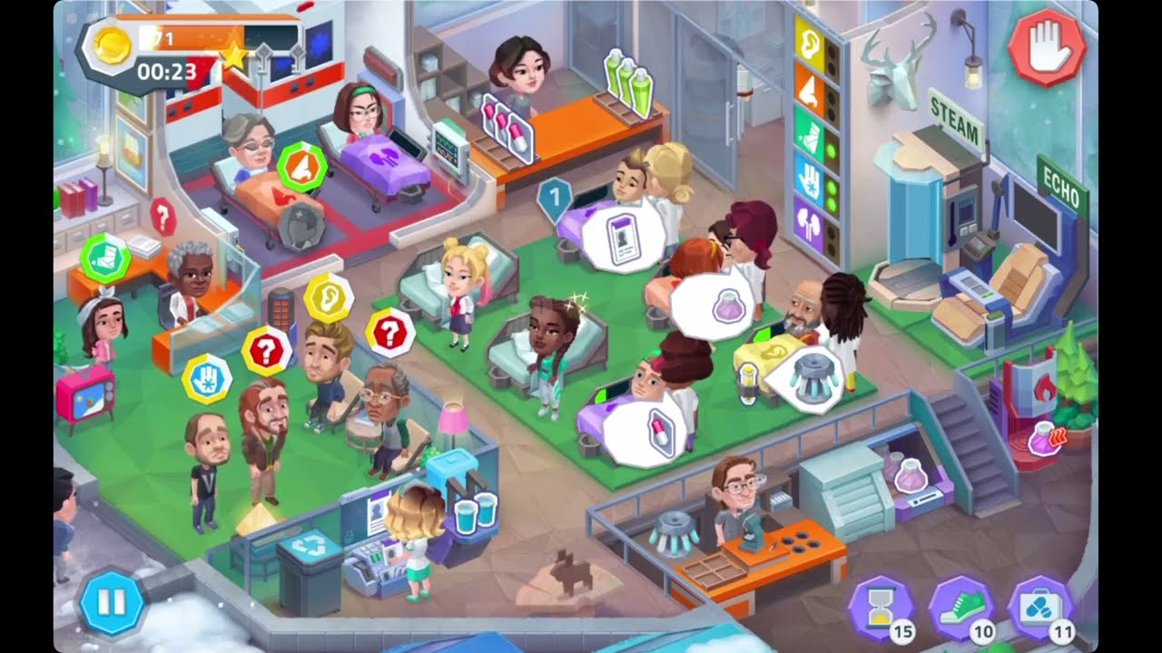 Happy Clinic Level 83 - Oslo - FULL STORY - CaroGamesNL