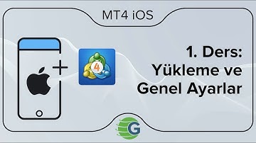 GCM MT4 iPhone/iPad Mobile Trader - 1. Ders: Yükleme ve Genel  Ayarlar