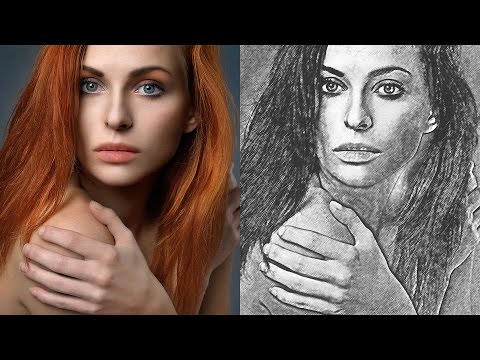 Artistic Pencil Sketch Effect - Change Photos into Crayon Pencil Drawing - Photoshop Tutorial Artistic Pencil Sketch Effect - Change Photos into Crayon Pencil Drawing - Photoshop Tutorial